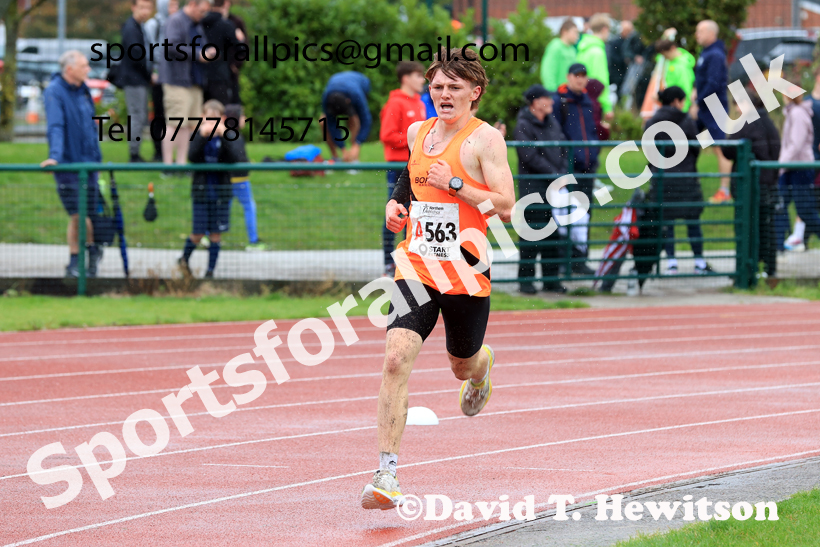 Mens Under-17s 2025 Northern Athletics Autumn Road Relays, Leigh, Lancashire. Photo: David T. Hewitson/Sports for All Pics